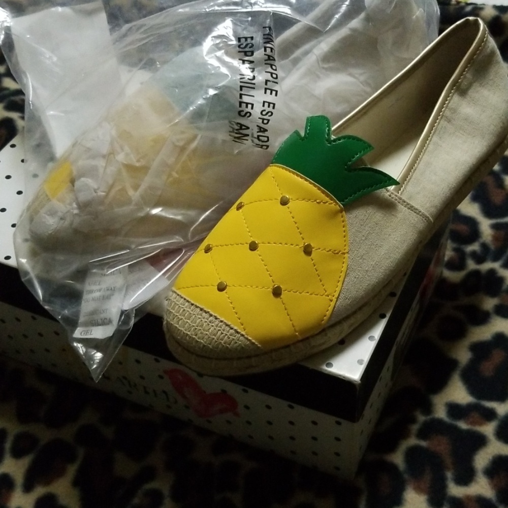 Brand new Pineapple espadrilles